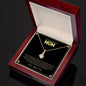 To My Wonderful Mom | Alluring Beauty necklace