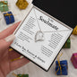 To My Soulmate | I Love You, Forever & Always - Forever Love Necklace